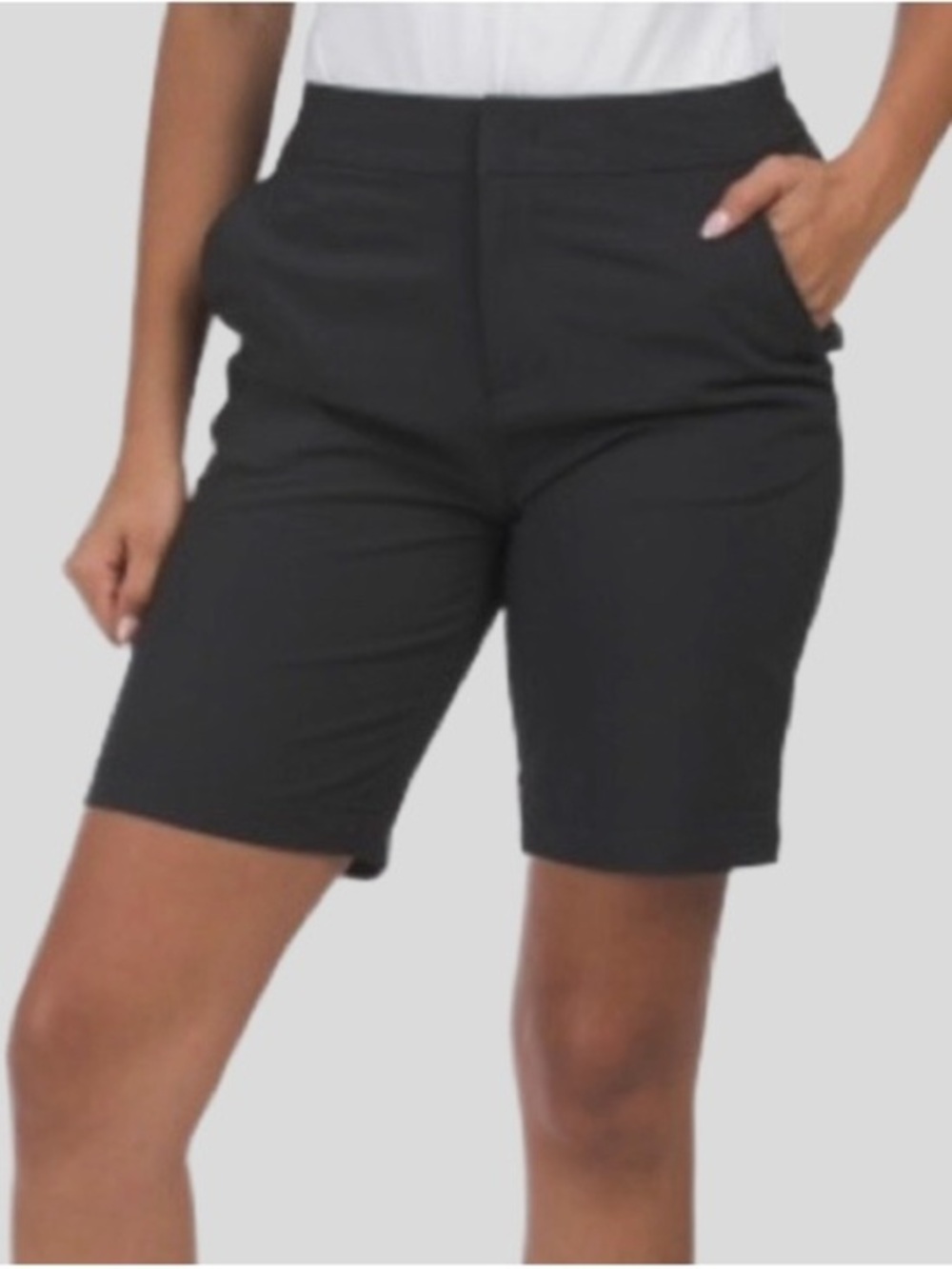 Tommy Bahama Women's Bermuda Active Shorts Black M